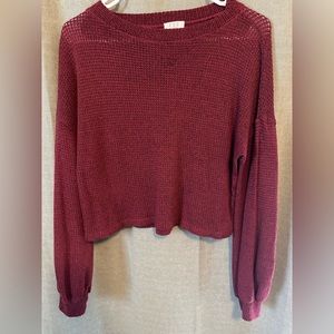 PST: Knit Cropped Sweater